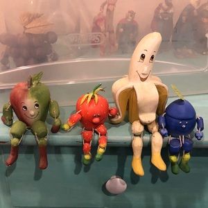 4 Fruit Shelf Sitters Bruka Design Sweden